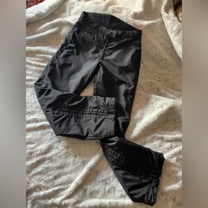 Postcard vintage black Ski Pants Sz 8 (medium) board snow m